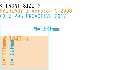 #FAIRLADY Z Version S 2008- + CX-5 20S PROACTIVE 2017-